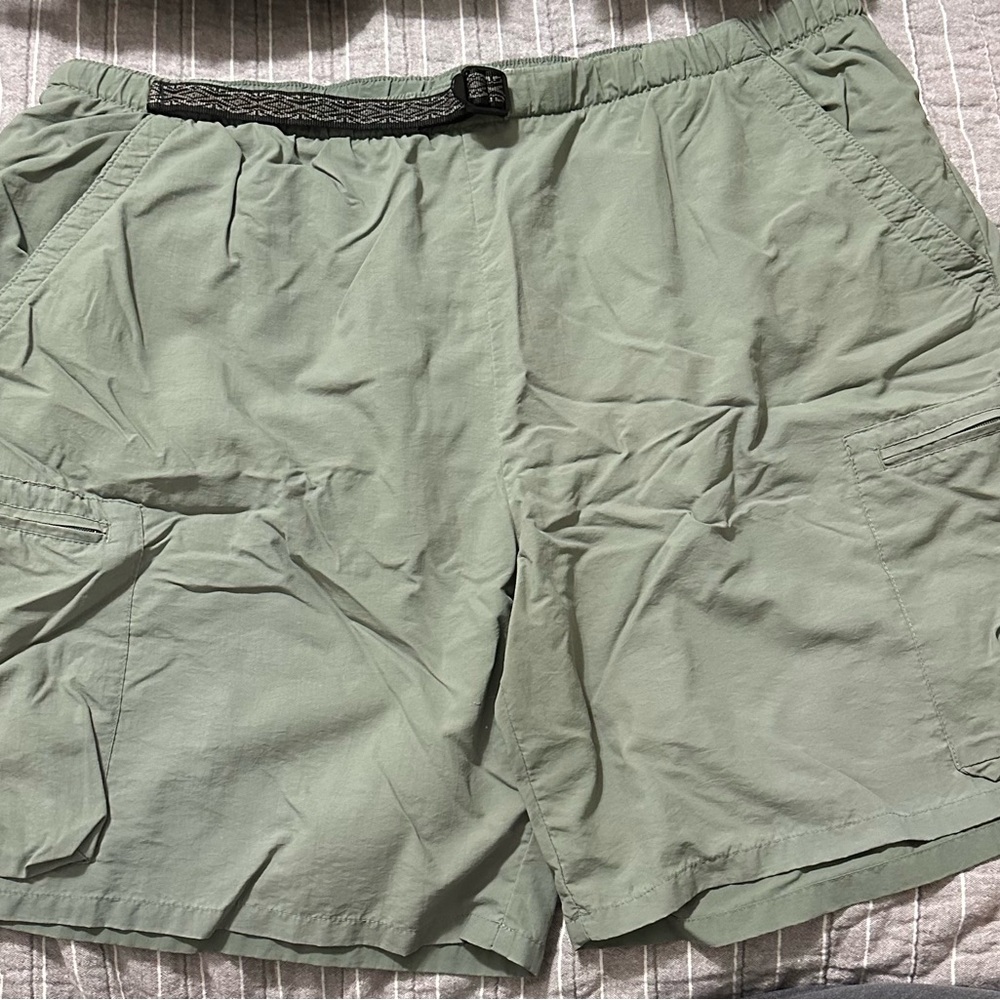 Olive Green Men's Swim Trunks
